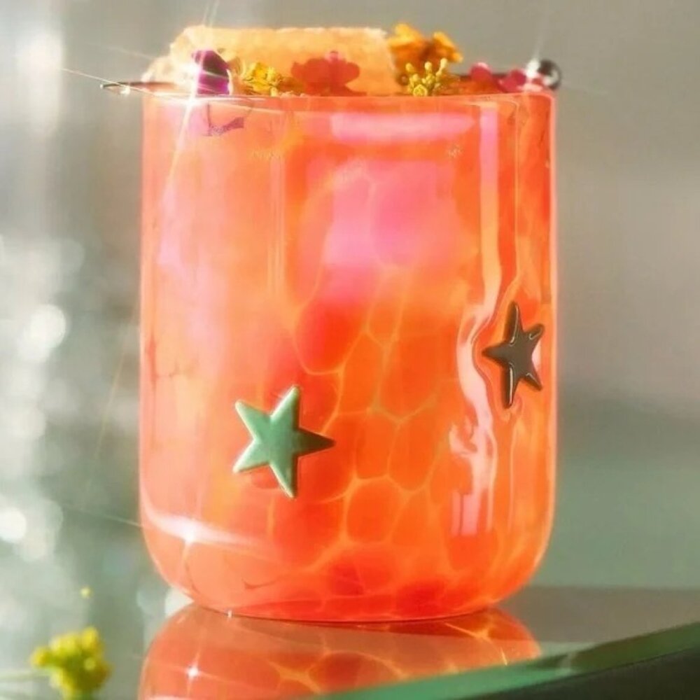 NEW Anthropologie Icon Juice Glass Life Of A Showgirl Taylor Swift Set of 4 Ltd
